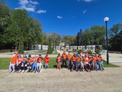 Dzieci zwiedzają Białystok