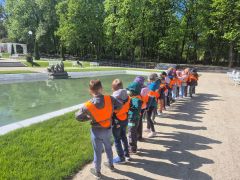 Dzieci zwiedzają Białystok