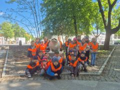 Dzieci zwiedzają Białystok